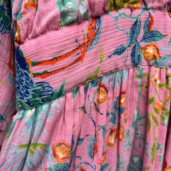 Banjanan Pink Wrap Dress - Picture 5 of 10